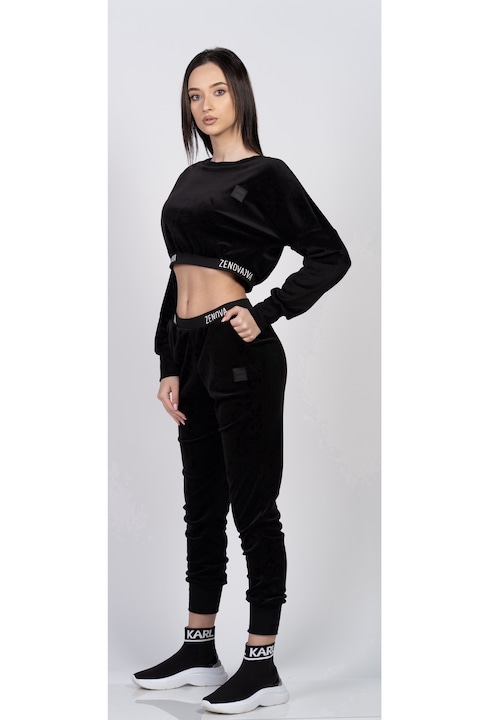 Trening dama Tokyo, Zenova, catifea, negru
