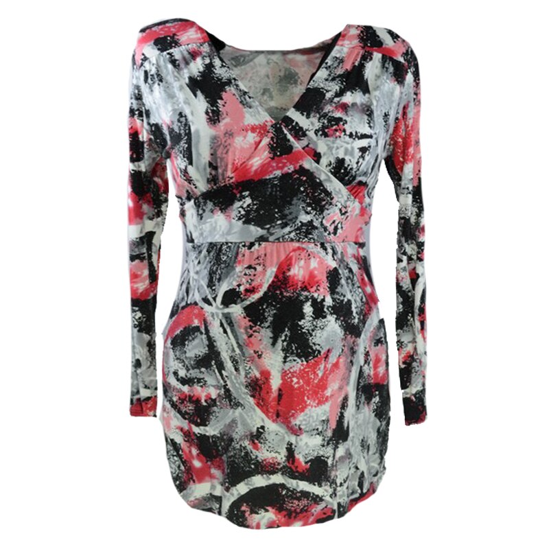 Bluza cu maneca lunga pentru gravide Mini Junior PNG-13, Multicolor, M