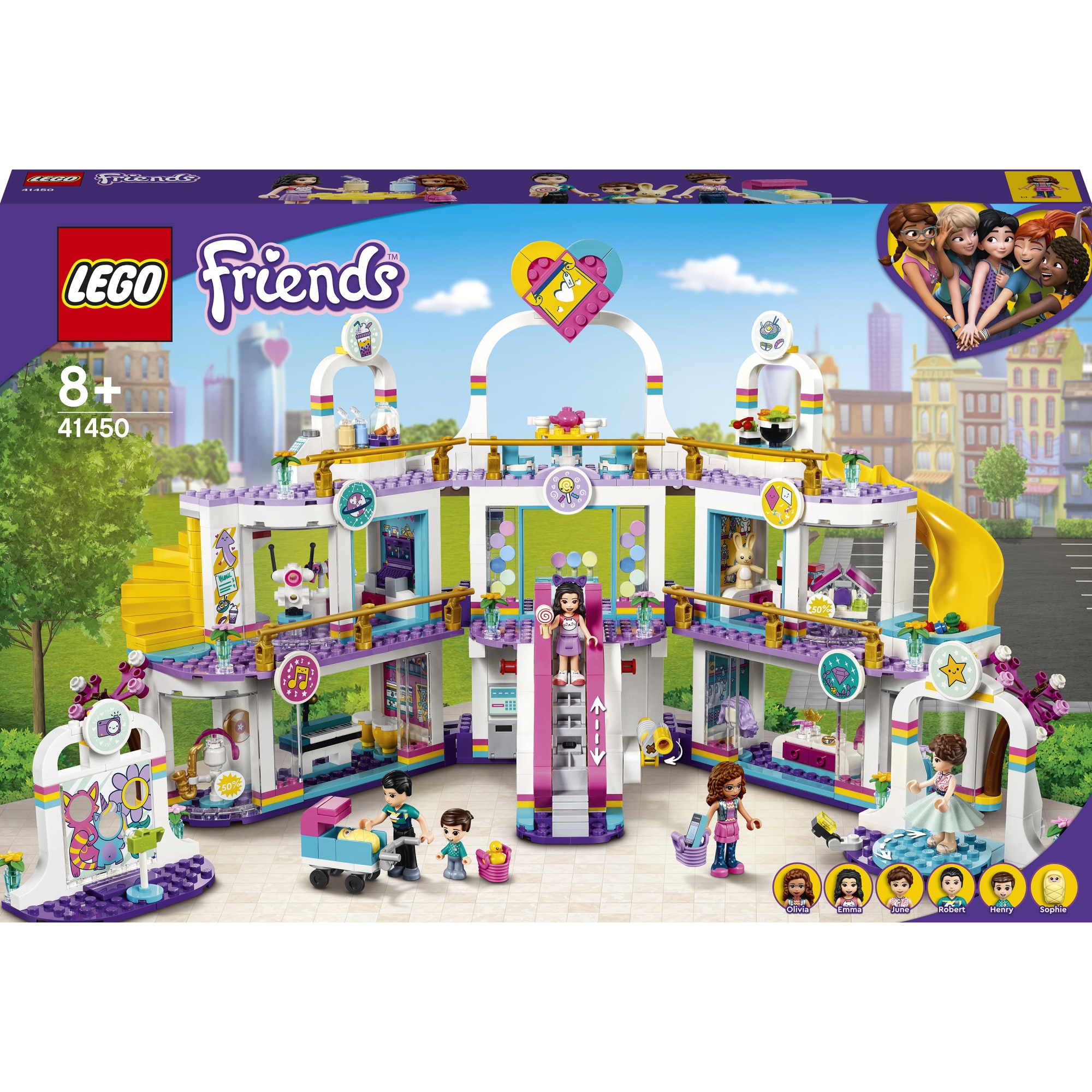 Isse sikkerhed Sanctuary LEGO Friends - Mall ul Heartlake City 41450, 1032 piese - eMAG.ro