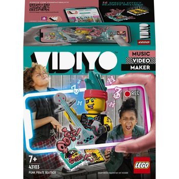 LEGO VIDIYO - Punk BeatBox 43103, 73 piese LEGO VIDIYO - Punk BeatBox 43103, 73 piese