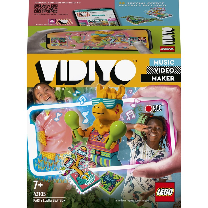 LEGO VIDIYO - Lama BeatBox 43105, 82 piese