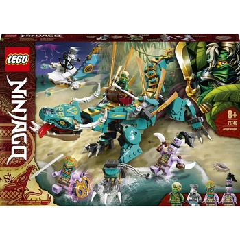 LEGO NINJAGO - Dragon de jungla 71746, 506 piese LEGO NINJAGO - Dragon de jungla 71746, 506 piese