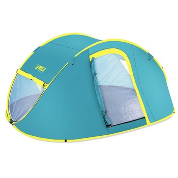 Cort camping Pop Up 2, buzunar interior, asamblare rapida, guri de ventilatie, greutate redusa, 220 x 120 x 90 cm Cort camping Pop Up 2, buzunar interior, asamblare rapida, guri de ventilatie, greutate redusa, 220 x 120 x 90 cm