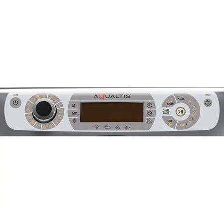 Masina de spalat rufe frontala cu uscator HOTPOINT AQD1072D 697 EU-B N, 10/7 kg, 1600rpm, Clasa A, Alb