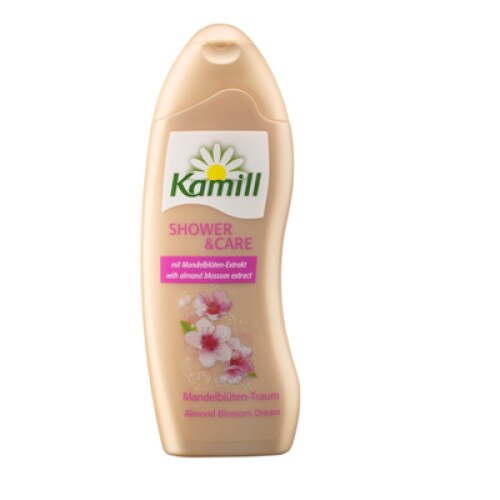 Gel de dus Kamill cu extract de flori de migdal 250 ml