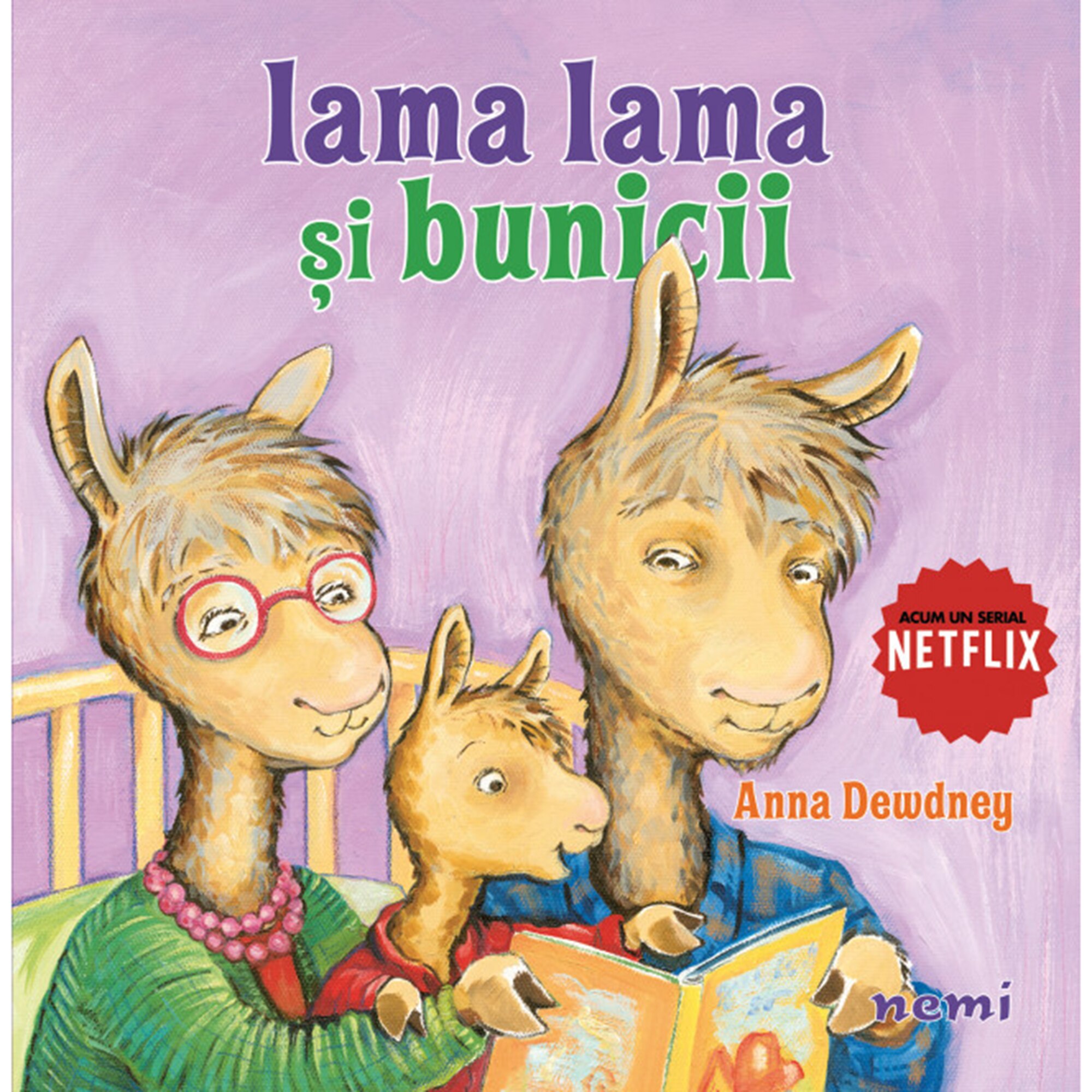 Lama Lama si bunicii, Anna Dewdney