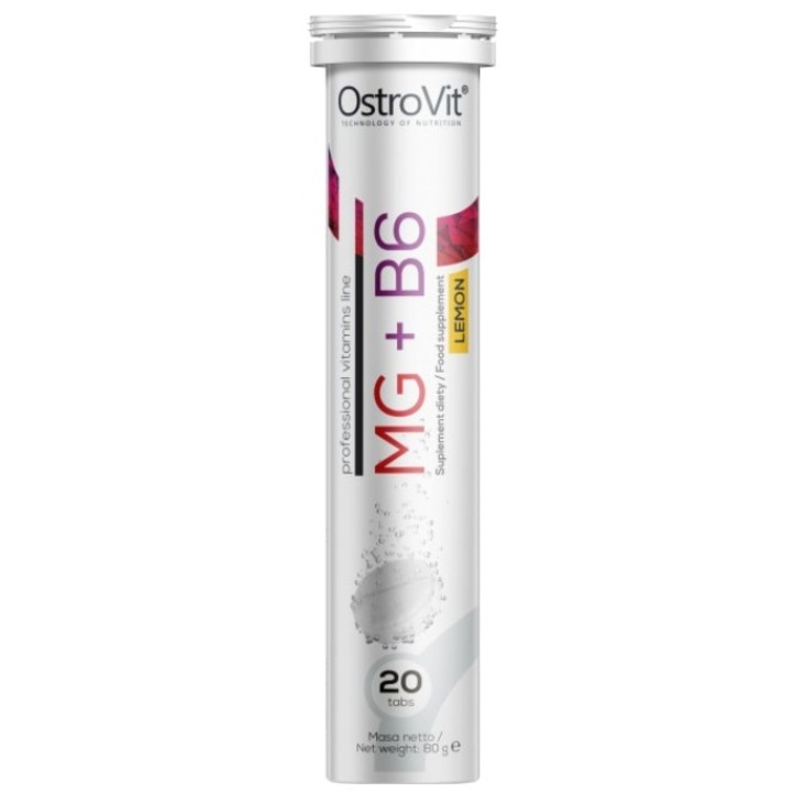 Supliment alimentar OstroVit Magnesium / MG + B6 / Effervescent