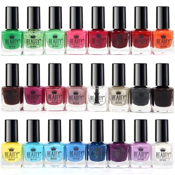 Lac de unghii Beauty4Britain, 'Splash', set A, multicolor, 24 bucati x 5 ml Lac de unghii Beauty4Britain, 'Splash', set A, multicolor, 24 bucati x 5 ml