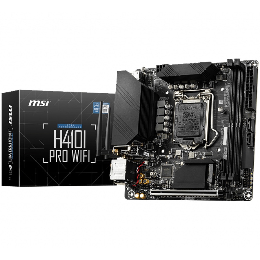 Placa de baza MSI H410I PRO WIFI, Socket 1200