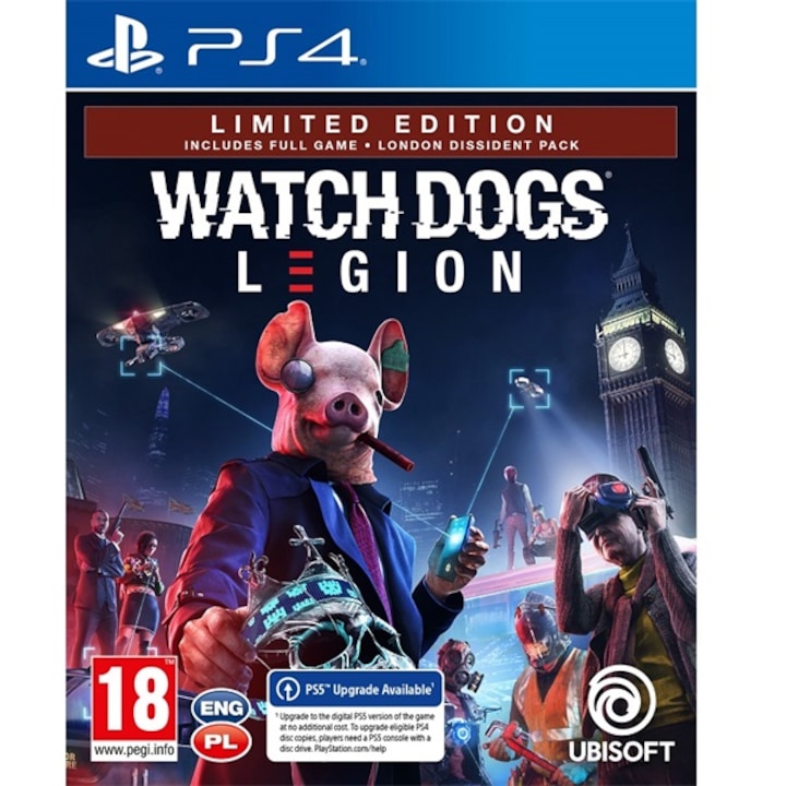 Watch Dogs Legion Limited Edition PS4 játékszoftver