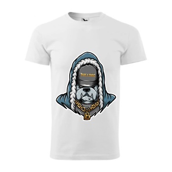 Tricou basic barbati personalizat, Adler, bumbac, alb , XS INTL Bulldog Tricou basic barbati personalizat, Adler, bumbac, alb , XS INTL Bulldog