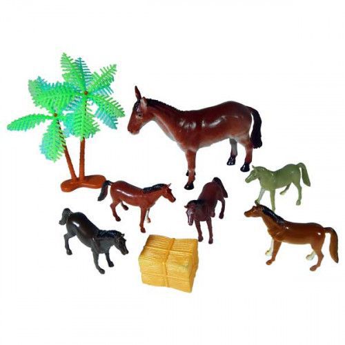 Set 6 figurine iapa cu manzi