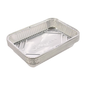 Tava aluminiu pentru gratar, Landmann, 31.5 x 21.5, set 10 buc Tava aluminiu pentru gratar, Landmann, 31.5 x 21.5, set 10 buc