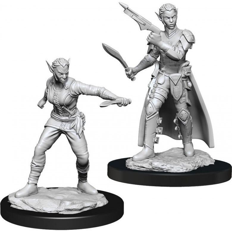 Set 2 miniaturi Dungeons & Dragons - Nolzurs Marvelous Miniatures - Shifter Rogue Female, limba engleza