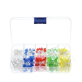 Kit 200 buc LED 3mm/5mm de diferite culori Kit 200 buc LED 3mm/5mm de diferite culori