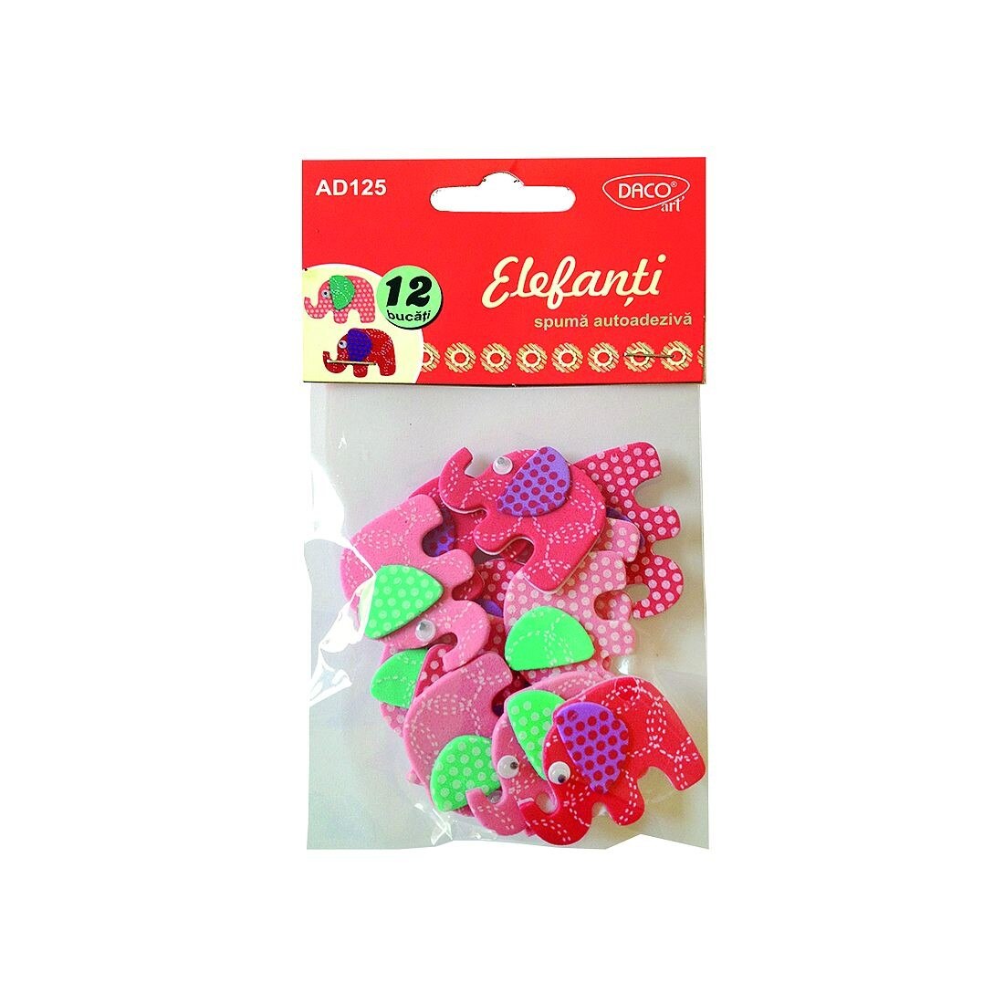 Accesorii craft - AD125 elefanti spuma DACO