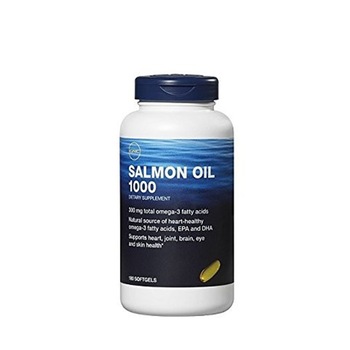 GNC Salmon Oil 1000 mg, Ulei de Somon, 180 cps GNC Salmon Oil 1000 mg, Ulei de Somon, 180 cps