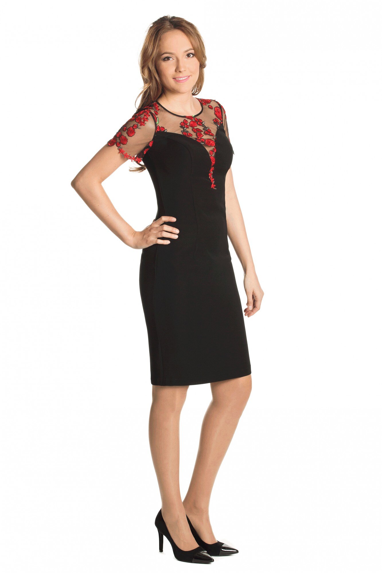 Rochie De Ocazie Negru 42 Mizar Emagro