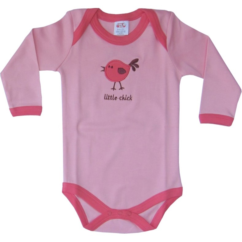 Body bebe, maneca lunga, Primii Pasi, PP1227 ML, Multicolor, 62 CM/80-92 CM/56-80 CM