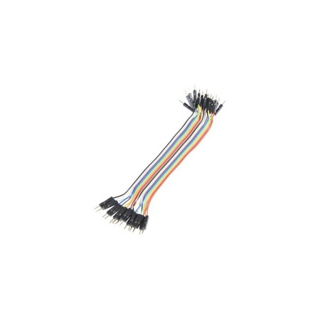 Cabluri Plastic Colorate Set cabluri breadboard cu conectori tata-tata, lungime 30cm, set 40 ...
