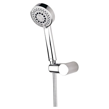 Set dus Cersanit Lano, para dus + suport + furtun flexibil, Crom Set dus Cersanit Lano, para dus + suport + furtun flexibil, Crom