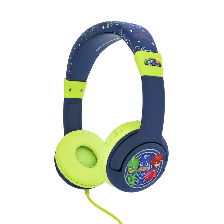Casti pentru copii intre 3-7 ani, PJ0726 OTL PJ Masks