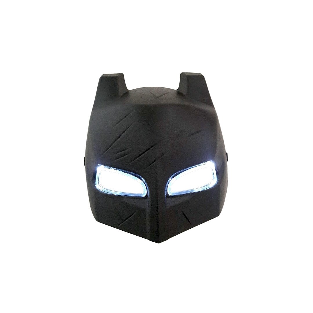 Masca Batman cu lumini, copii, neagra
