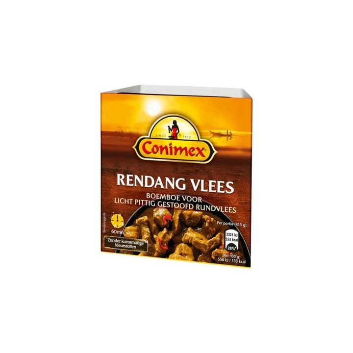 Pasta de condimente, Rendang Vlees, Conimex, Olanda, 95g