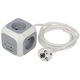 Удължител Cube 4 шуко гнезда + 2 USB кабел 3x1.5mm2 дължина 1.4 ml