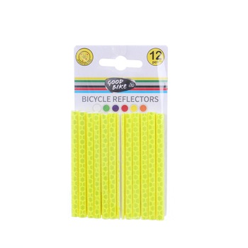 Banda reflectorizanta pentru bicicleta Good Bike, set 12 buc, 75x120x7 cm Banda reflectorizanta pentru bicicleta Good Bike, set 12 buc, 75x120x7 cm