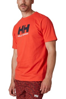 Tricou pentru barbati, Helly Hansen Hh Logo T-Shirt, Rosu Tricou pentru barbati, Helly Hansen Hh Logo T-Shirt, Rosu