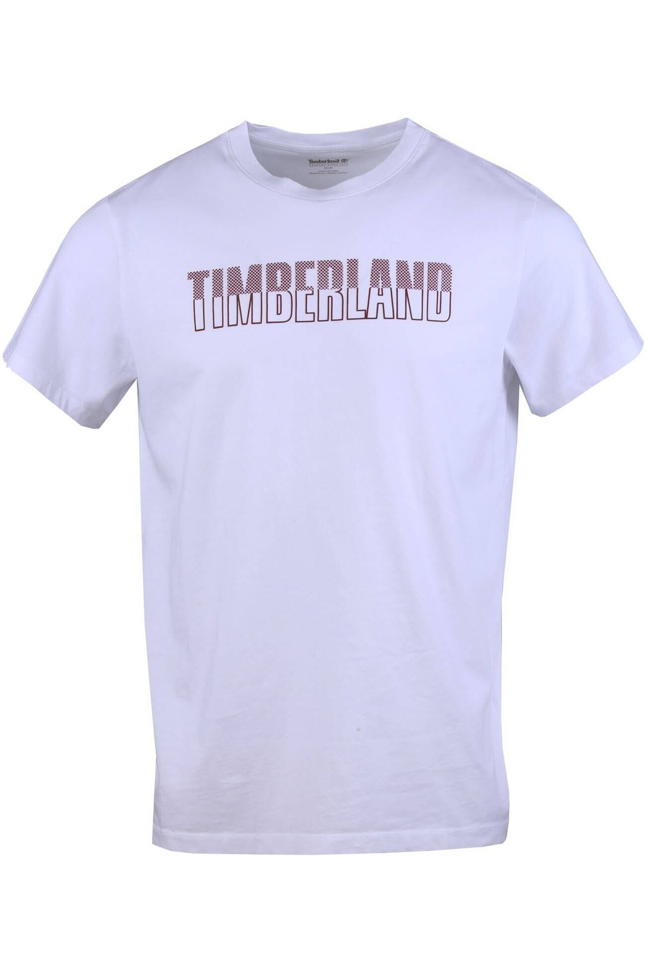 Tricou pentru barbati, Timberland SS HD Brand tee, Alb