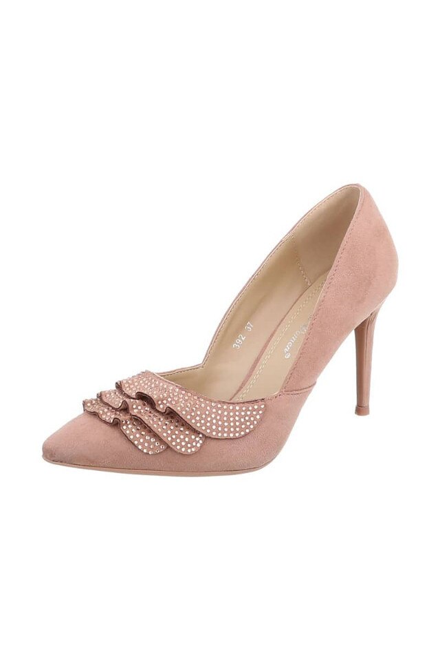 Pantofi Belle Women P530 culoare nude marime 37