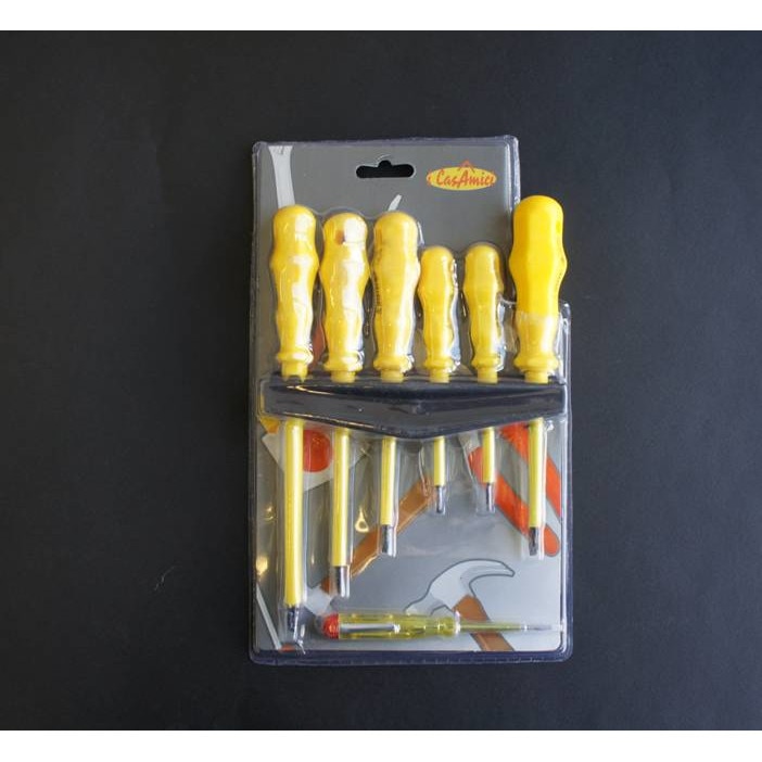 Комплект електричарски отвертки, Изолирани, 1000V, 7бр - eMAG.bg