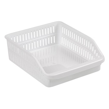 Organizator pentru frigider, Zola, alb, 30x25,5x9,5 cm Organizator pentru frigider, Zola, alb, 30x25,5x9,5 cm
