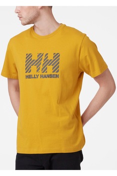 Tricou pentru barbati, Helly Hansen Active T-Shirt, Galben Tricou pentru barbati, Helly Hansen Active T-Shirt, Galben