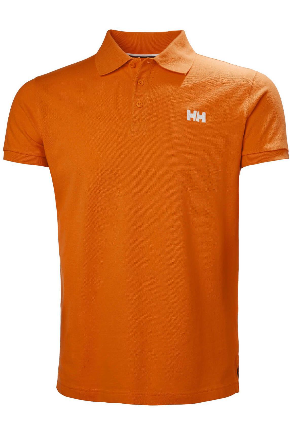 Tricou cu guler pentru barbati, Helly Hansen Transat Polo, Portocaliu