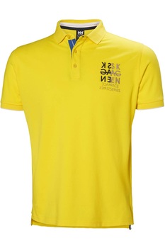 Tricou cu guler pentru barbati, Helly Hansen Marstrand Polo, Galben Tricou cu guler pentru barbati, Helly Hansen Marstrand Polo, Galben