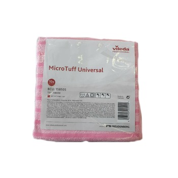 Lavete MicroTuff Universal, Vileda 158504, culoare rosu, 40x40cm, 10buc/pachet Lavete MicroTuff Universal, Vileda 158504, culoare rosu, 40x40cm, 10buc/pachet