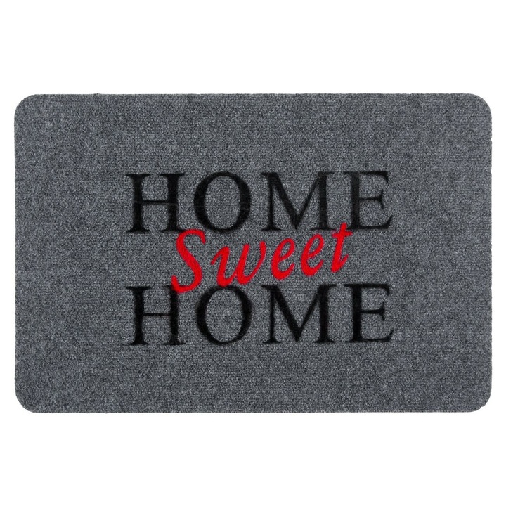 Bejárati szőnyeg, Home Sweet Home modell, BUR, 60x40 cm