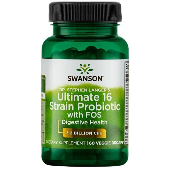 Swanson Étrend-kiegészítő, probiotikum, 60 kapszula (60 adag)