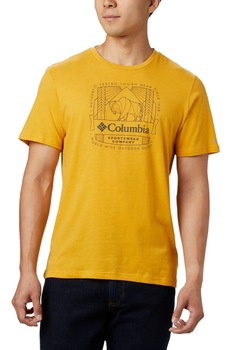 Tricou pentru barbati, Columbia M Bluff Mesa Graphic Tee, Galben Tricou pentru barbati, Columbia M Bluff Mesa Graphic Tee, Galben