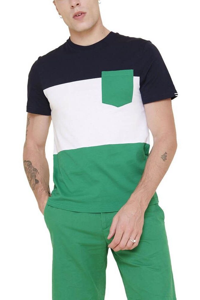 Tricou pentru barbati, Aigle Glauca, Bleumarin