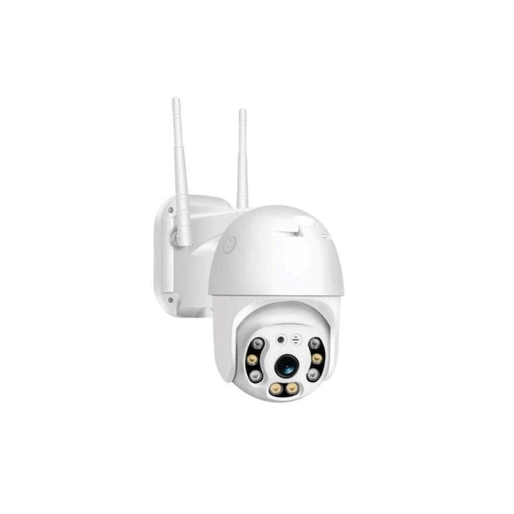 Камера за наблюдение, PTZ, FULL HD, 2MP, цветно нощно виждане, WIFI, Micro SD, ротация, разпознаване на човешка форма и автоматично проследяване