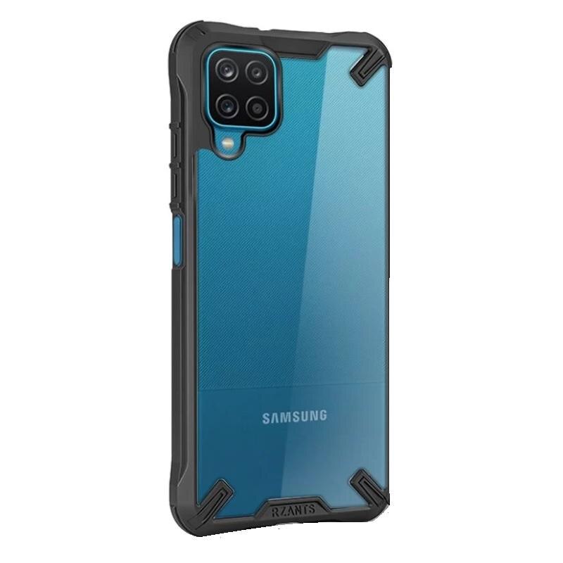 Carcasa Tech-Protect RZANTS compatibila cu Samsung Galaxy A12 (2020/2021) Black