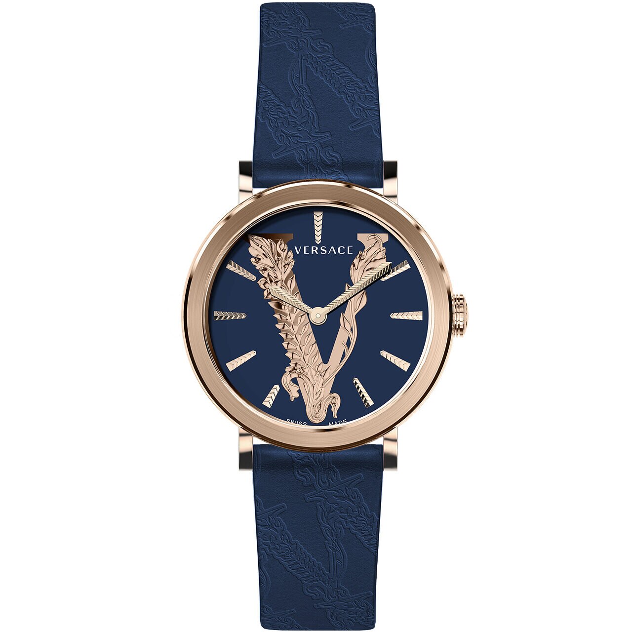 Ceas de dama Versace VERI00420, Quartz, 36mm, 5ATM, Auriu