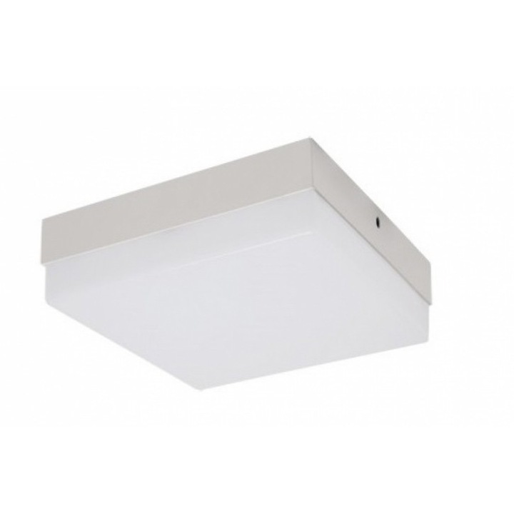 Strühm Robin 18 W-os falon kívüli natúr fehér, fehér színű négyzet alakú LED-es mennyezetlámpa
