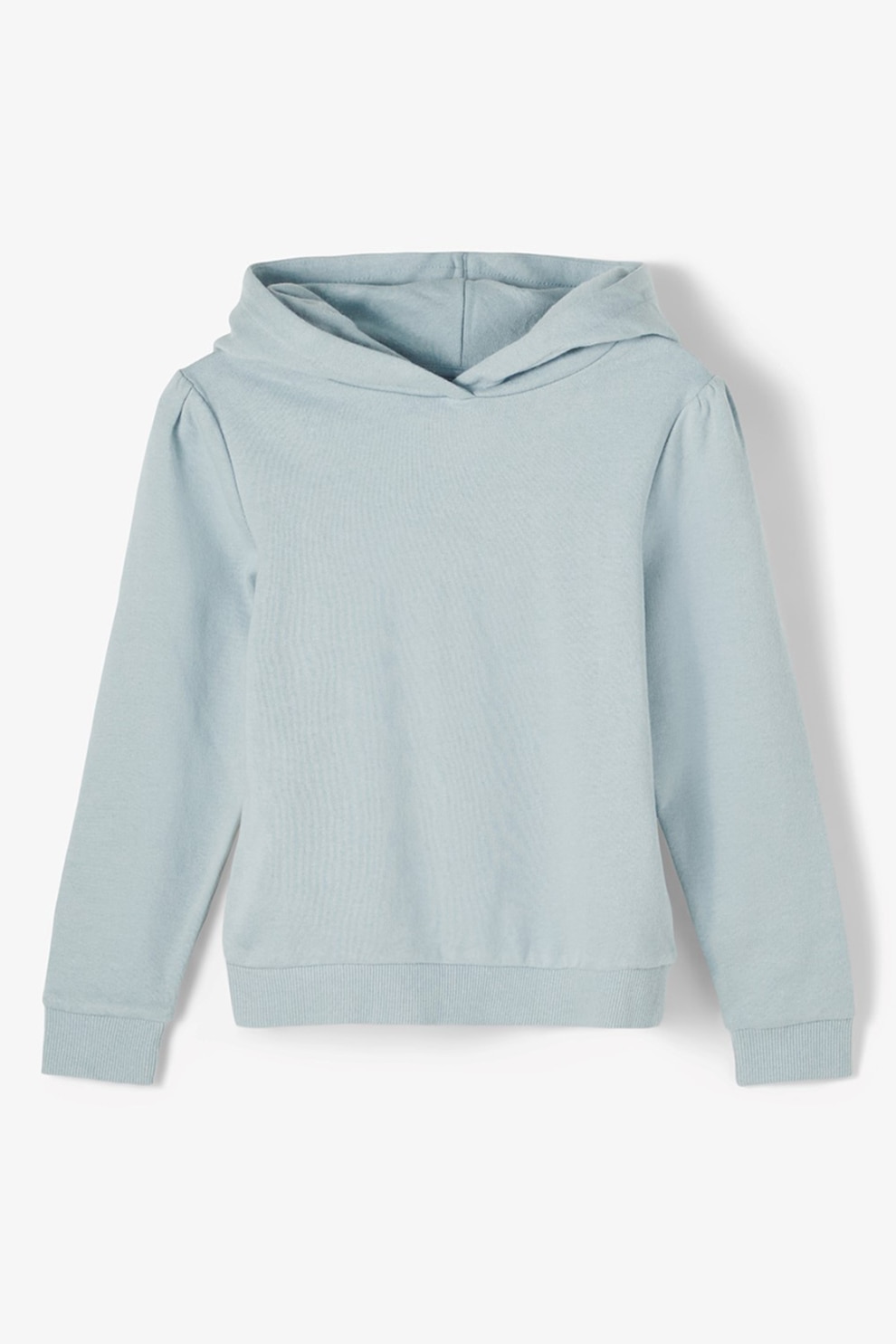 NAME IT, Hanorac din bumbac organic, Albastru pastel