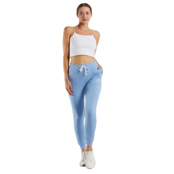 Pantaloni sport dama, Bleu Pantaloni sport dama, Bleu