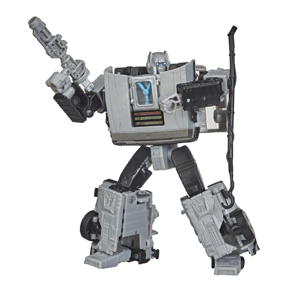 Figurina Articulata Transformers BTTF Crossover Gigawatt Delorean